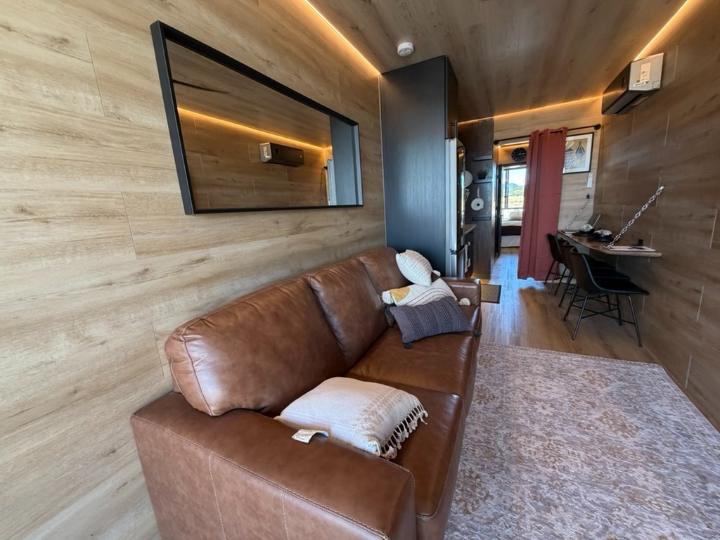 Contemporary Lounge & Living Perspective